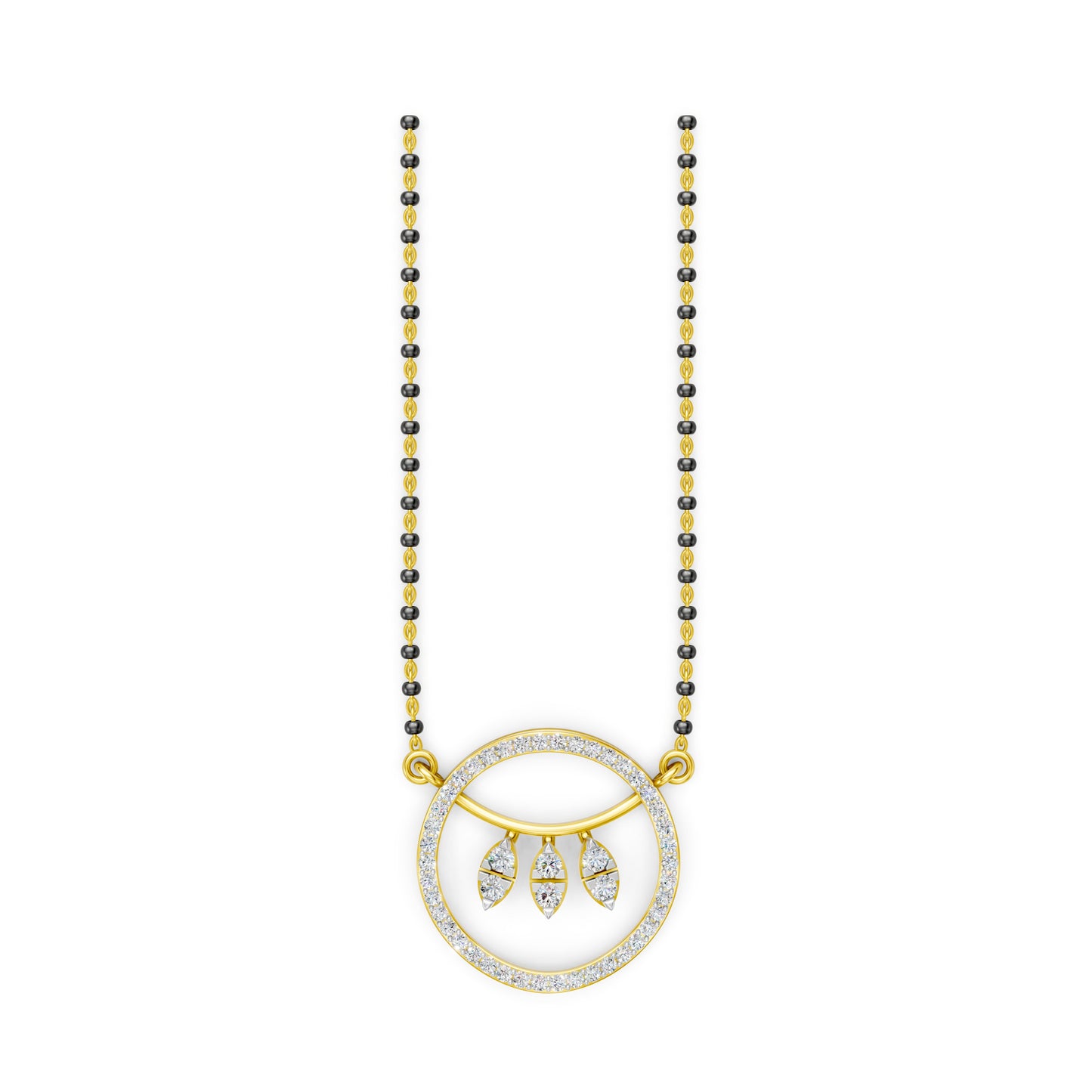 Circle of Serenity Diamond Mangalsutra