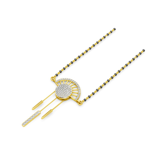 Celestial Halo Diamond Mangalsutra