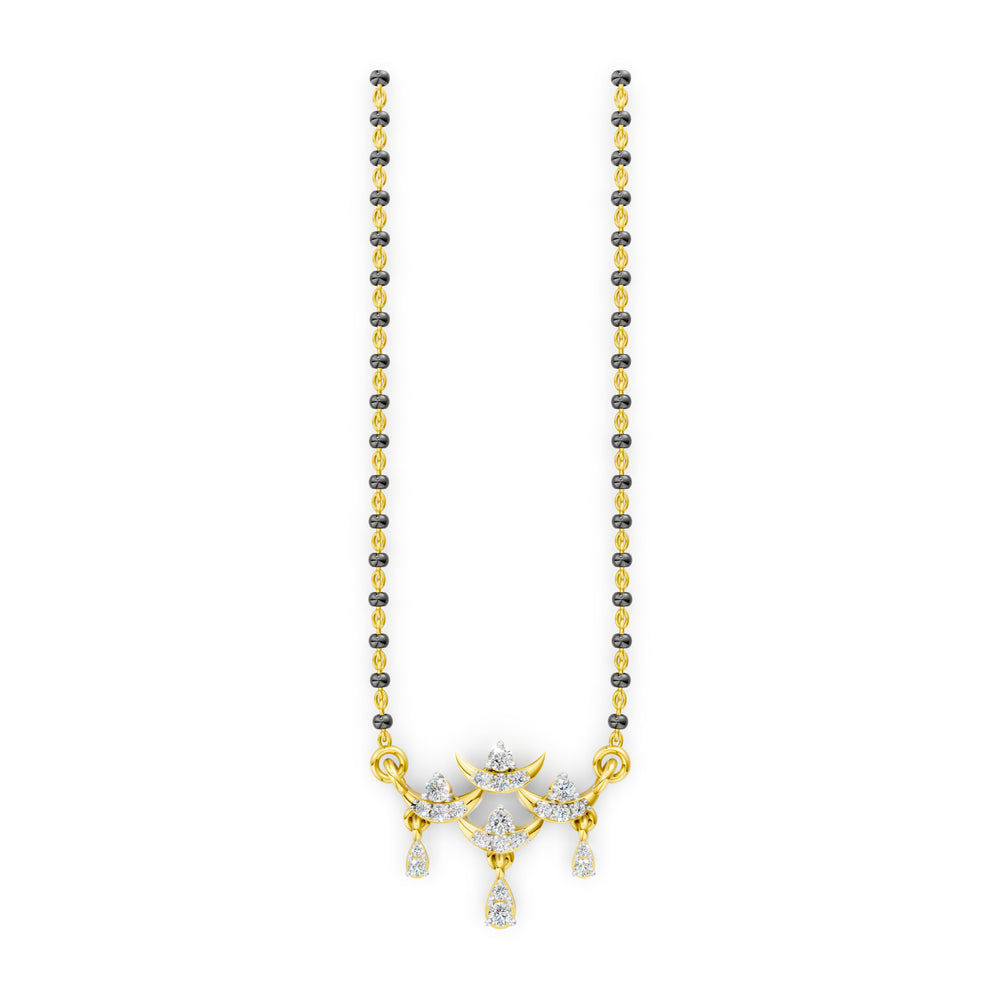 Harmony Halo Diamond Mangalsutra
