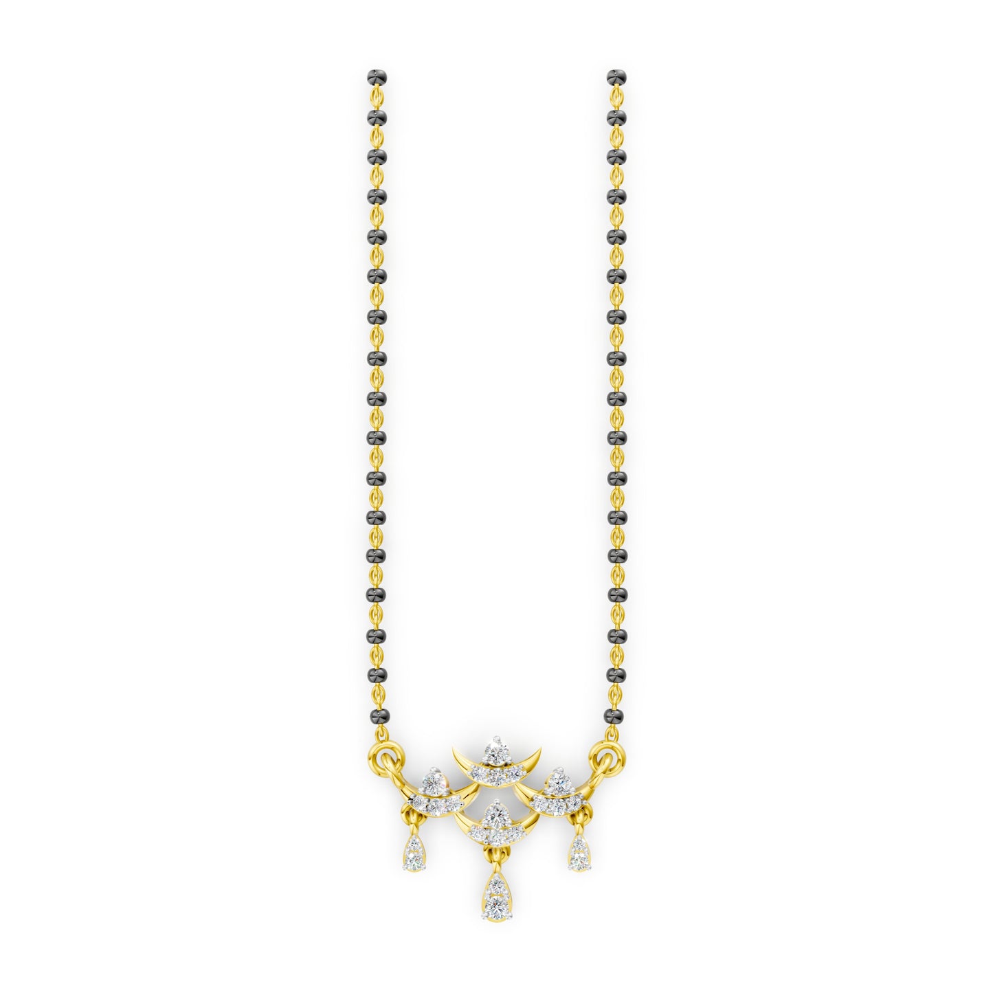 Harmony Halo Diamond Mangalsutra