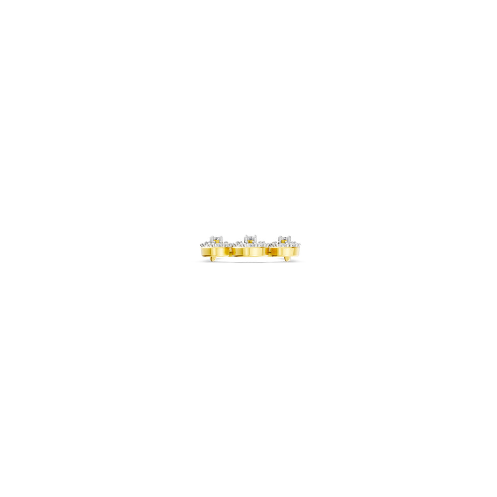 Royal Crescent Bloom Diamond Mangalsutra