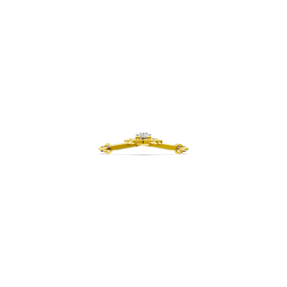 Fluttering Bloom Diamond Mangalsutra