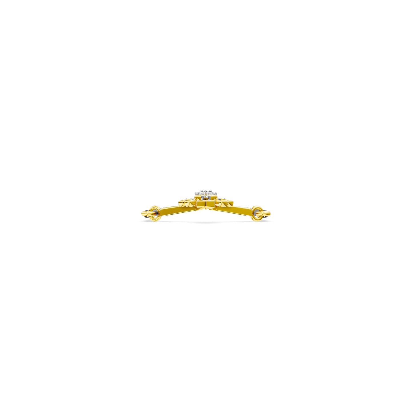 Fluttering Bloom Diamond Mangalsutra