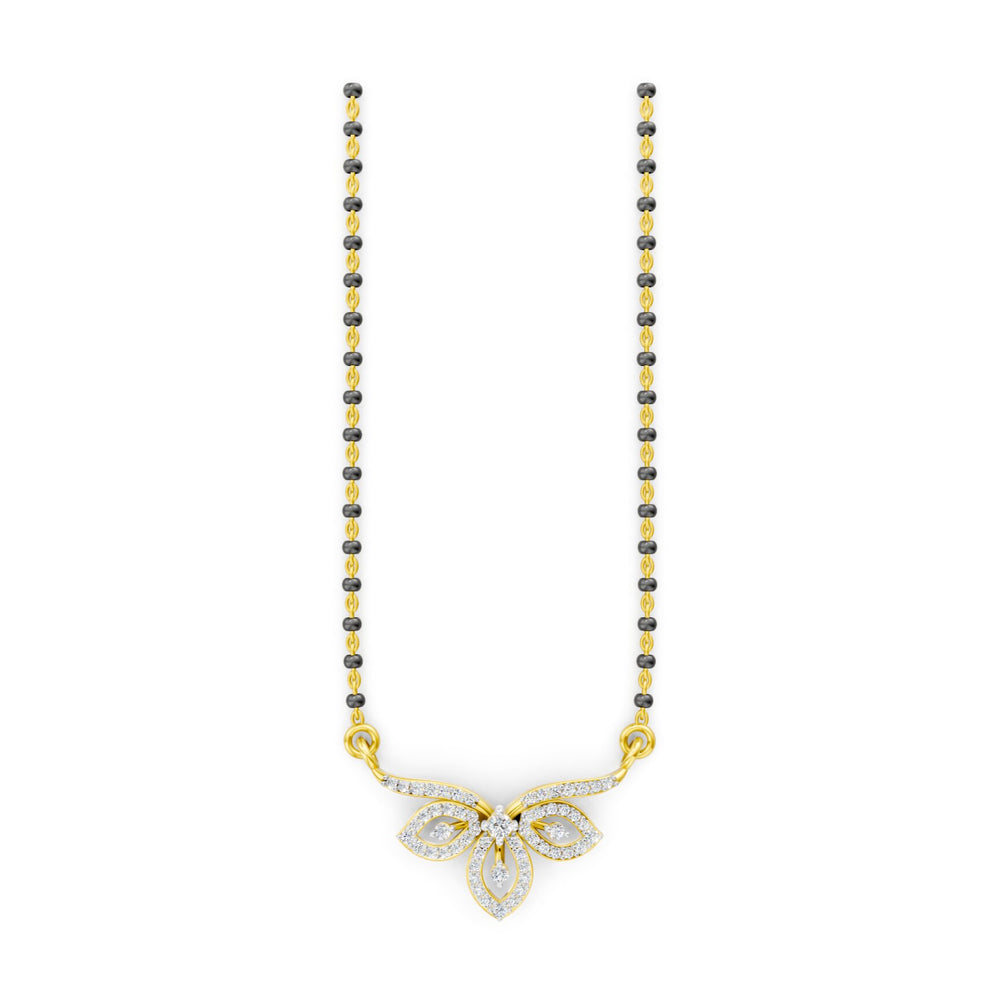 Diamond Petal Grace Mangalsutra