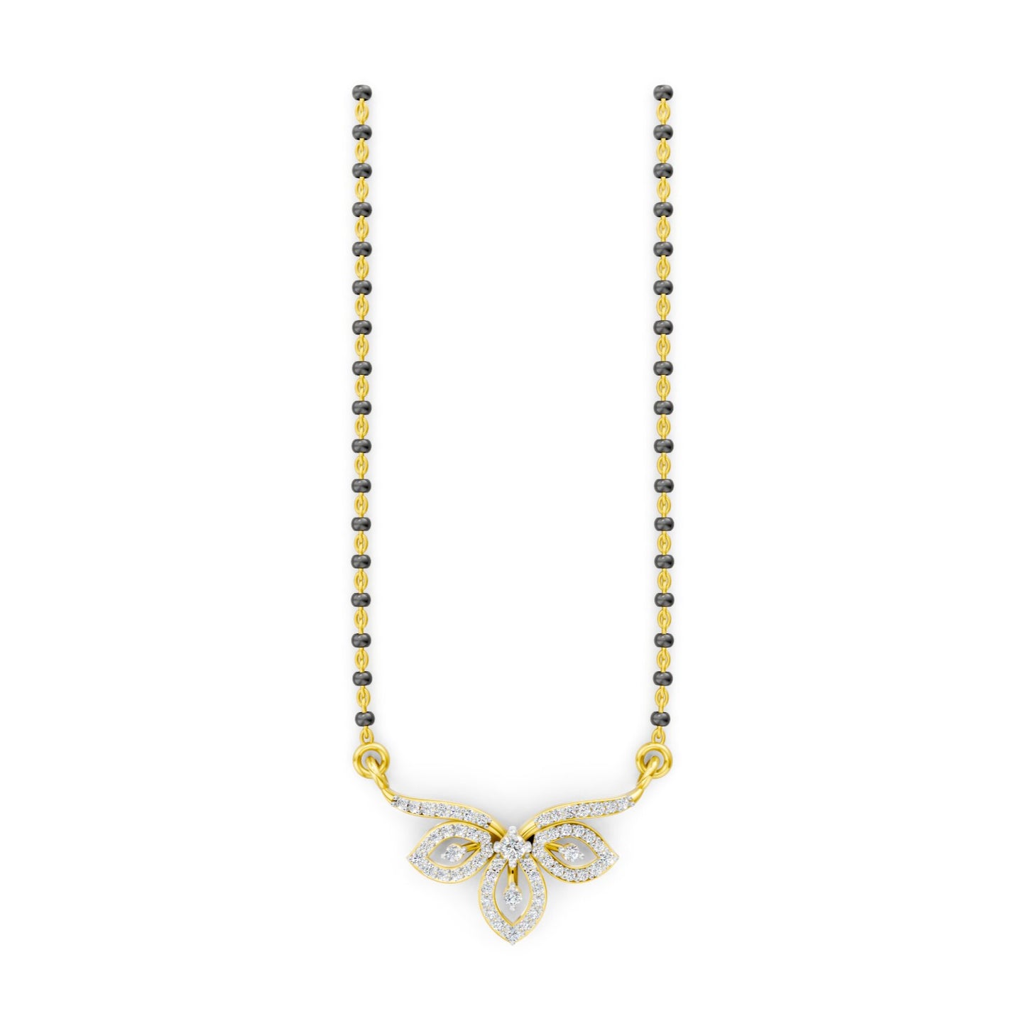 Diamond Petal Grace Mangalsutra