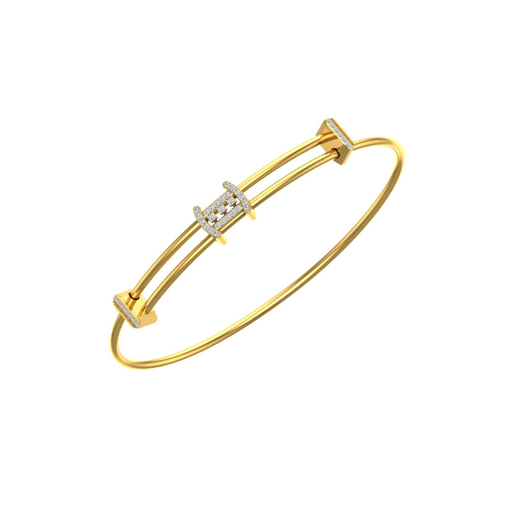 Debonair Diamond Bangle