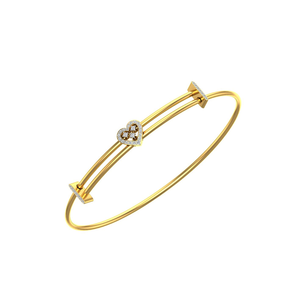 Heart Diamond Kada