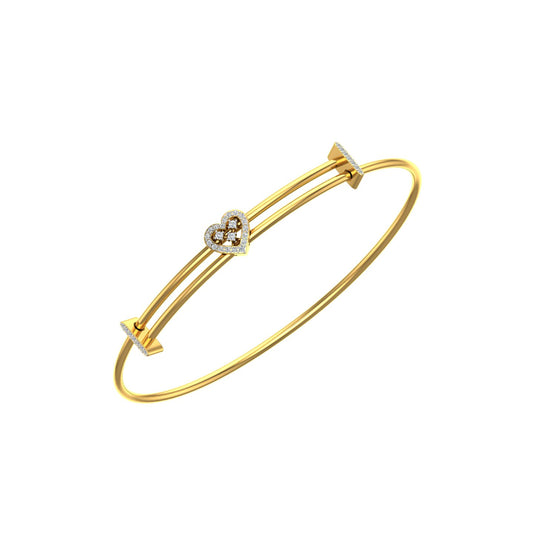 Heart Diamond Kada