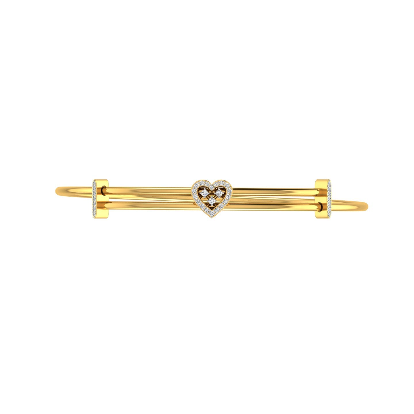 Heart Diamond Kada
