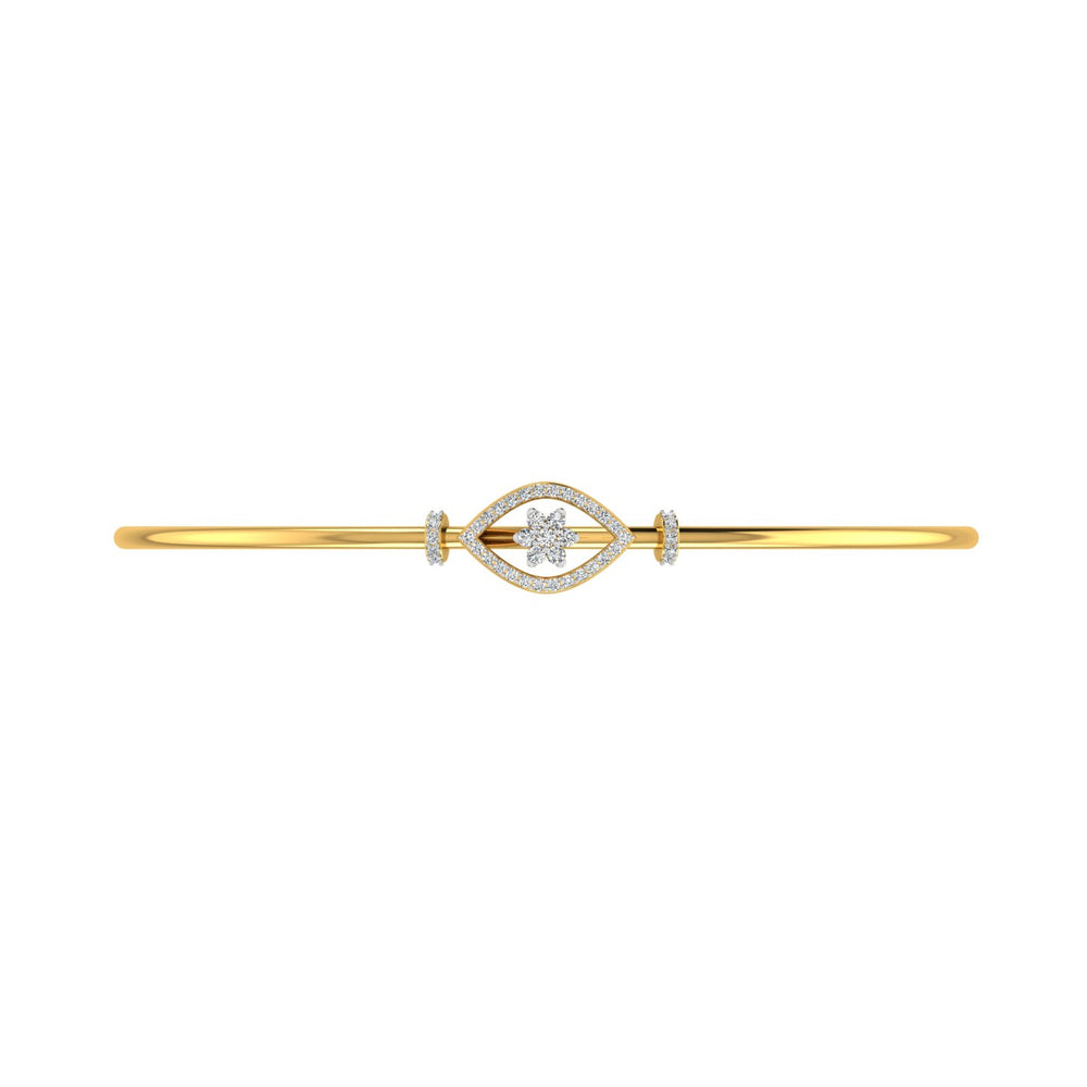 Eye-Shaped Fancy Bracelet
