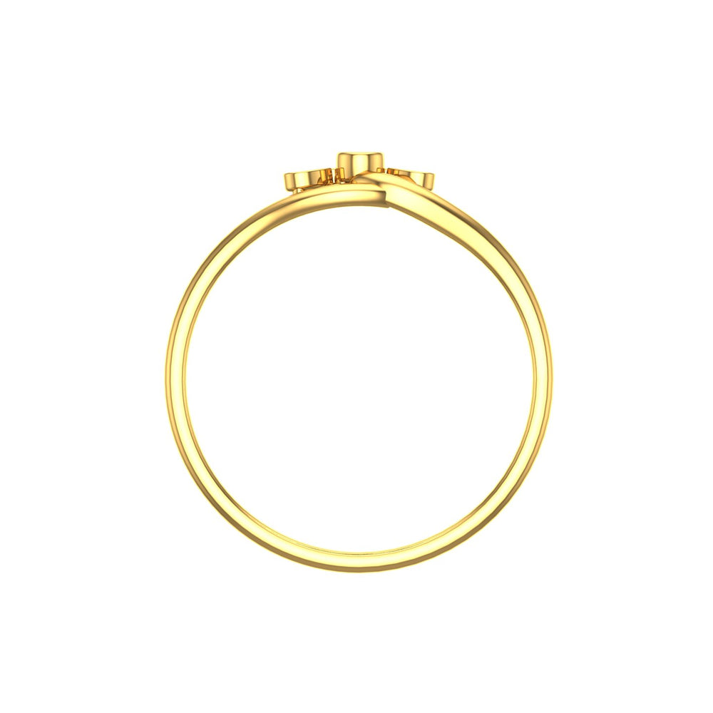 Sunbeam Blossom Diamond Ring