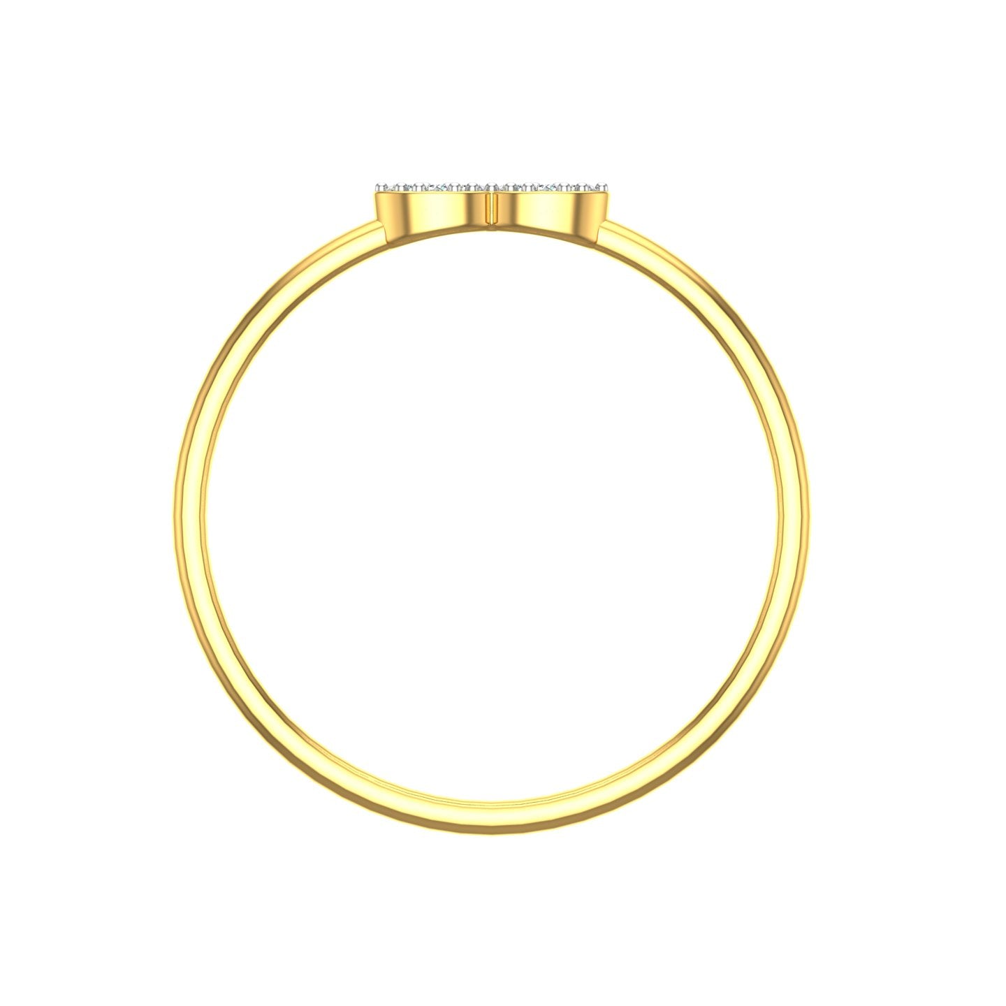 Twin Blossom Diamond Ring