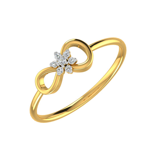 Eternal Bow Diamond Ring