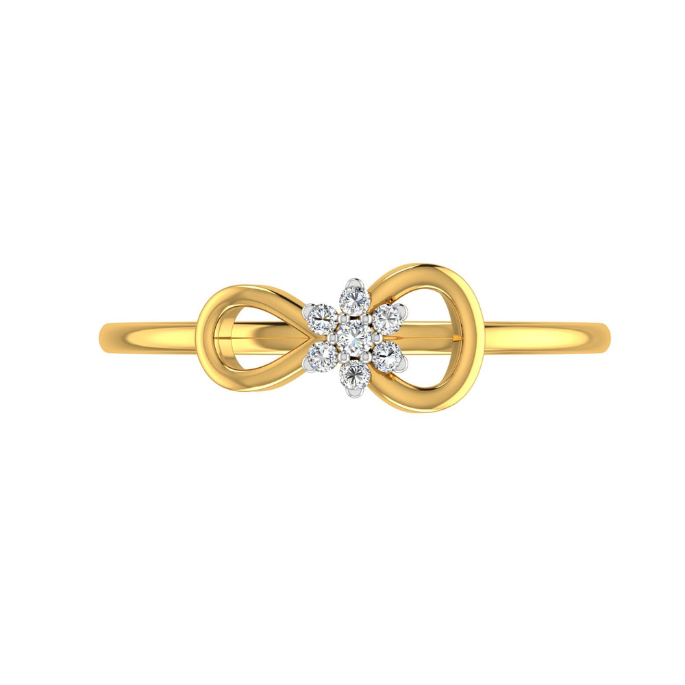 Eternal Bow Diamond Ring