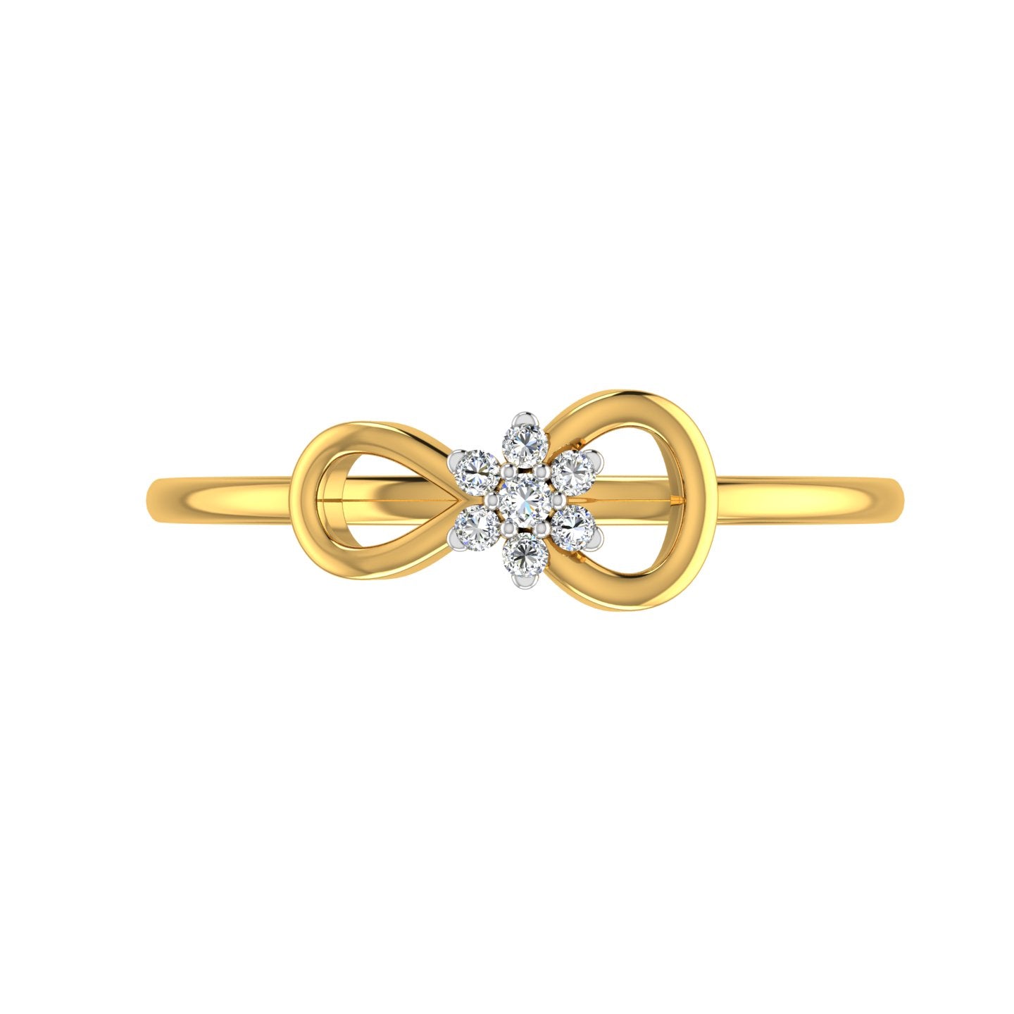 Eternal Bow Diamond Ring