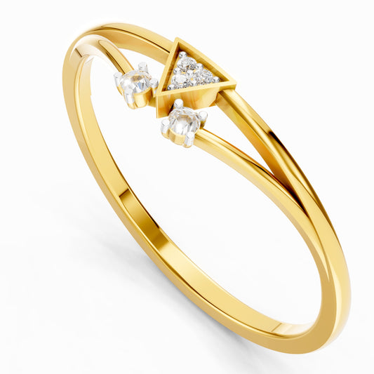 Trinity Spark Diamond Ring