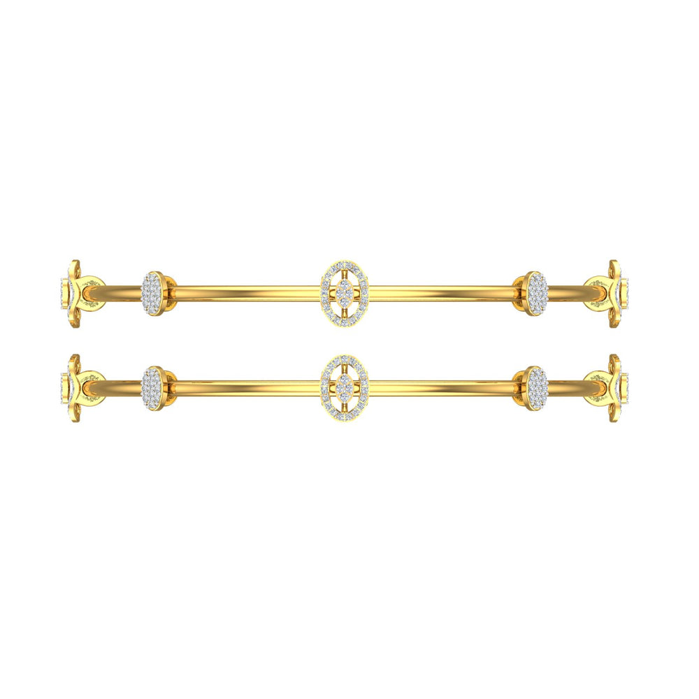 Floral Harmony Bangle.
