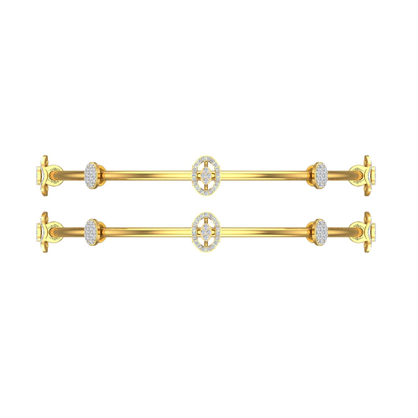 Floral Harmony Bangle.
