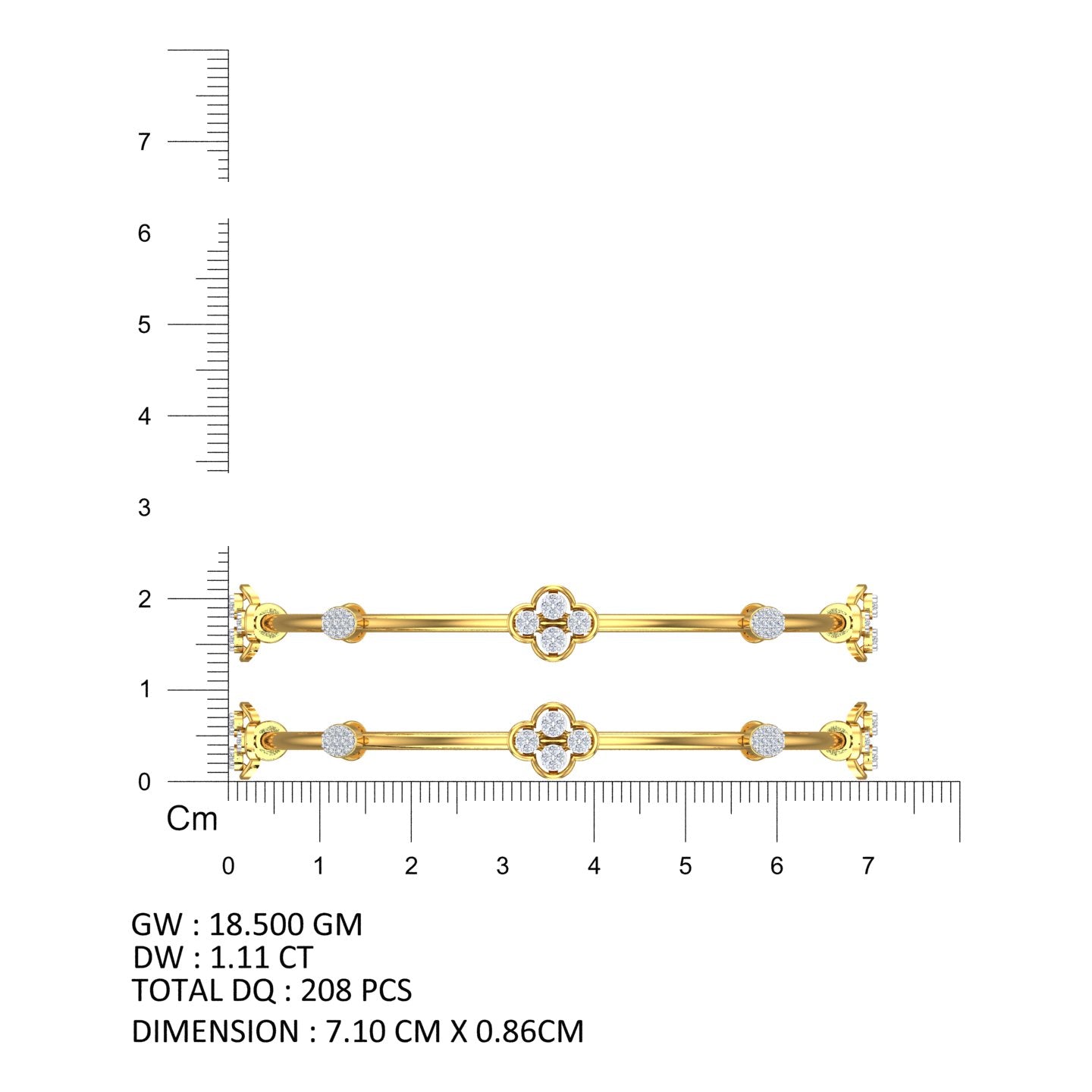 Ani Diamond Bangle