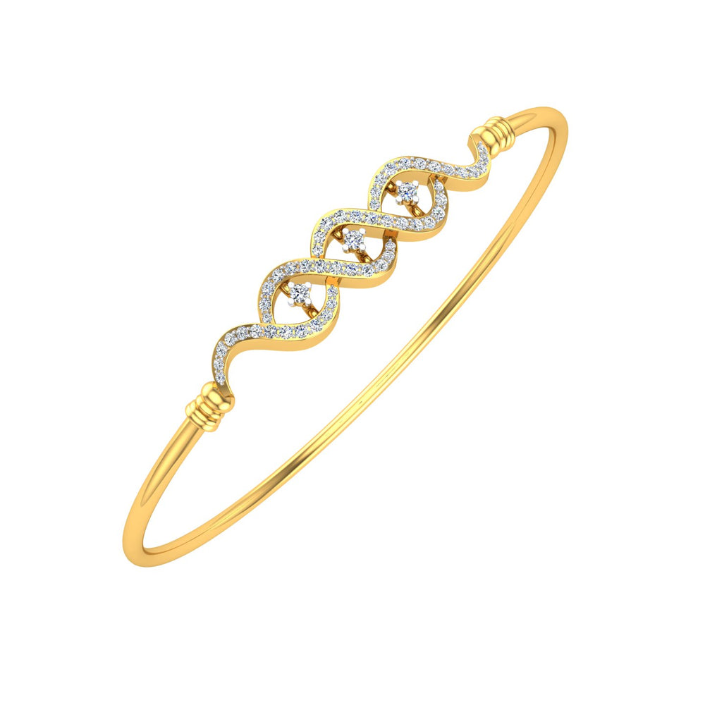 Trinity Wave Diamond Kada