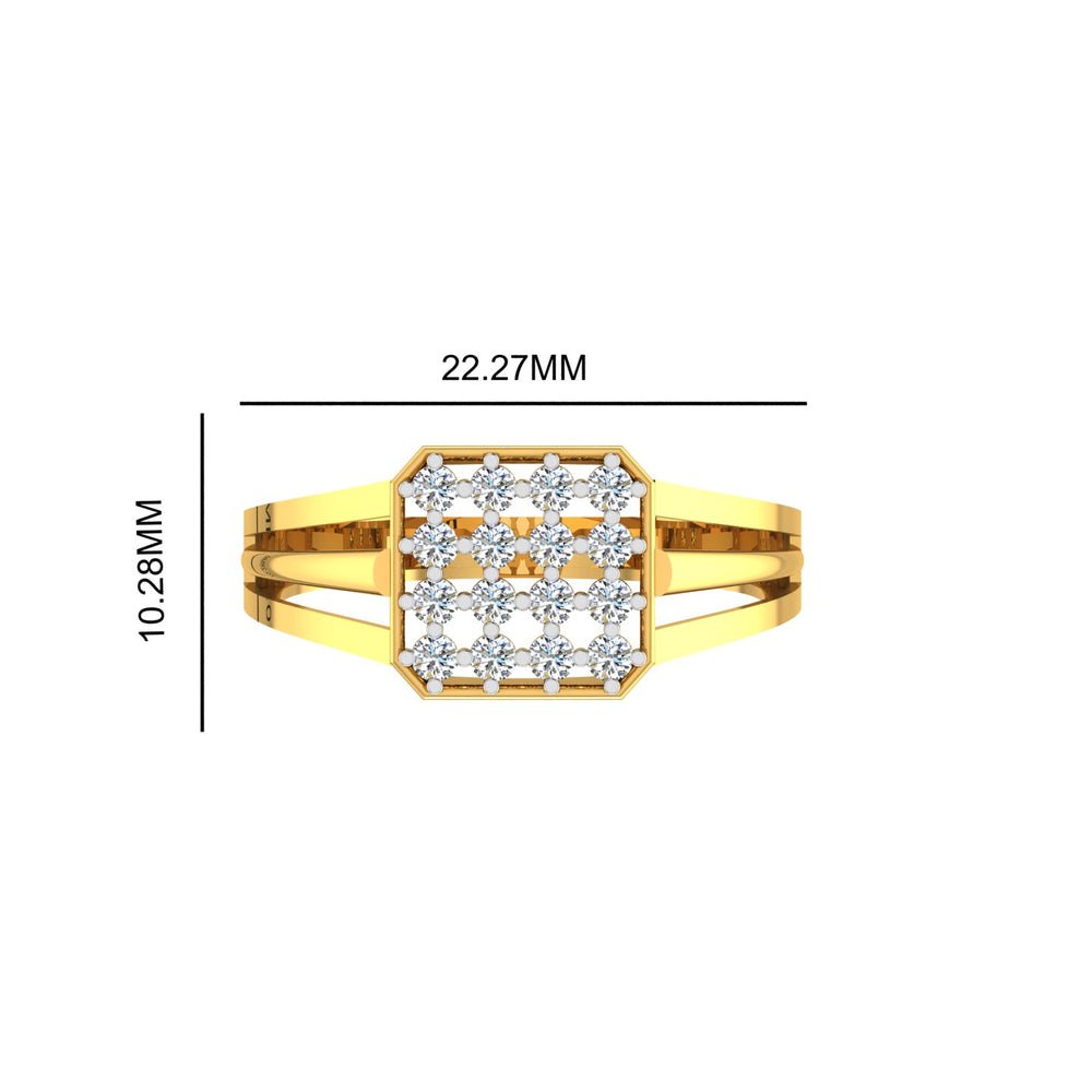 Diamond Crest Sovereign Ring