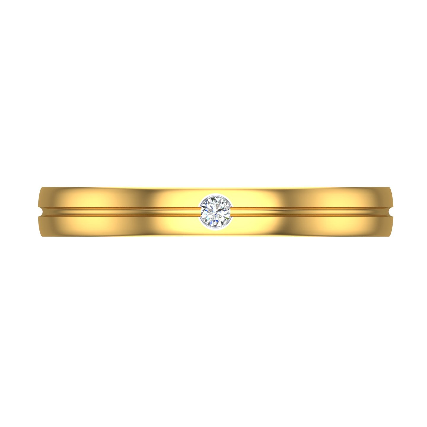 Infinity Line Solitaire Ring