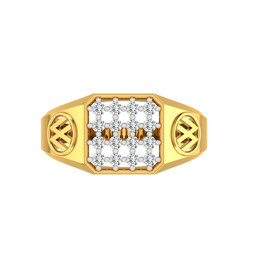 Regal Matrix Diamond Ring