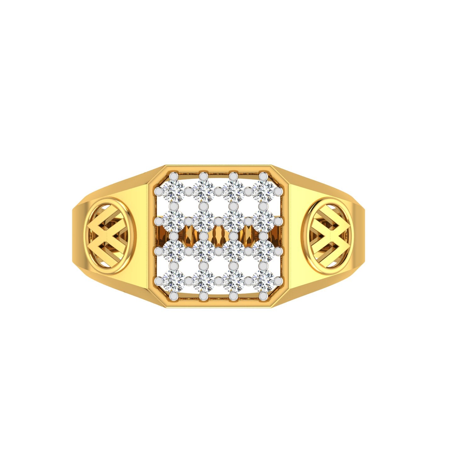 Regal Matrix Diamond Ring