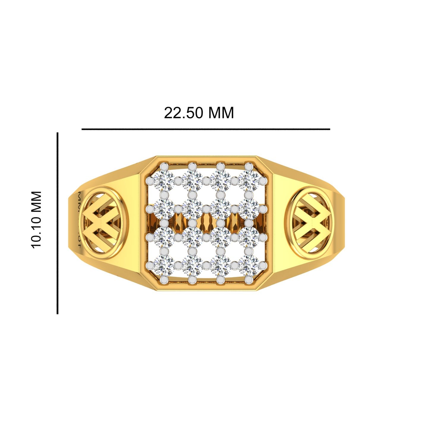 Regal Matrix Diamond Ring