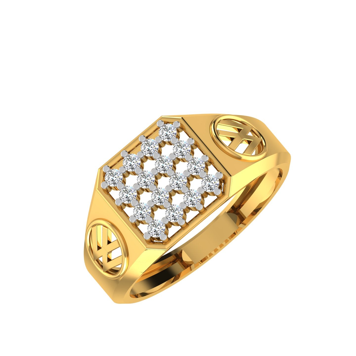 Regal Matrix Diamond Ring