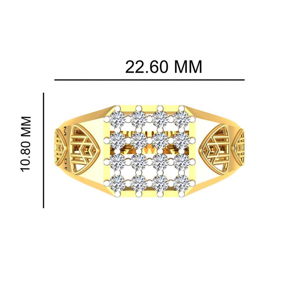 Royal Fortress Diamond Ring