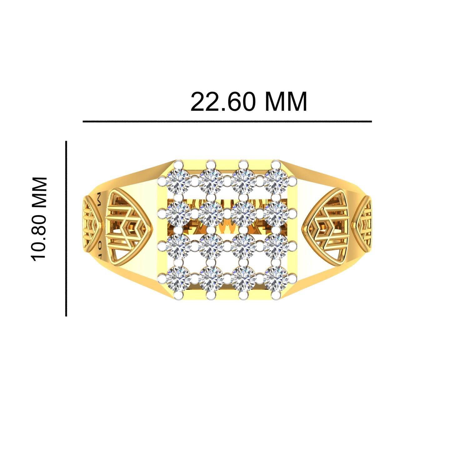 Royal Fortress Diamond Ring