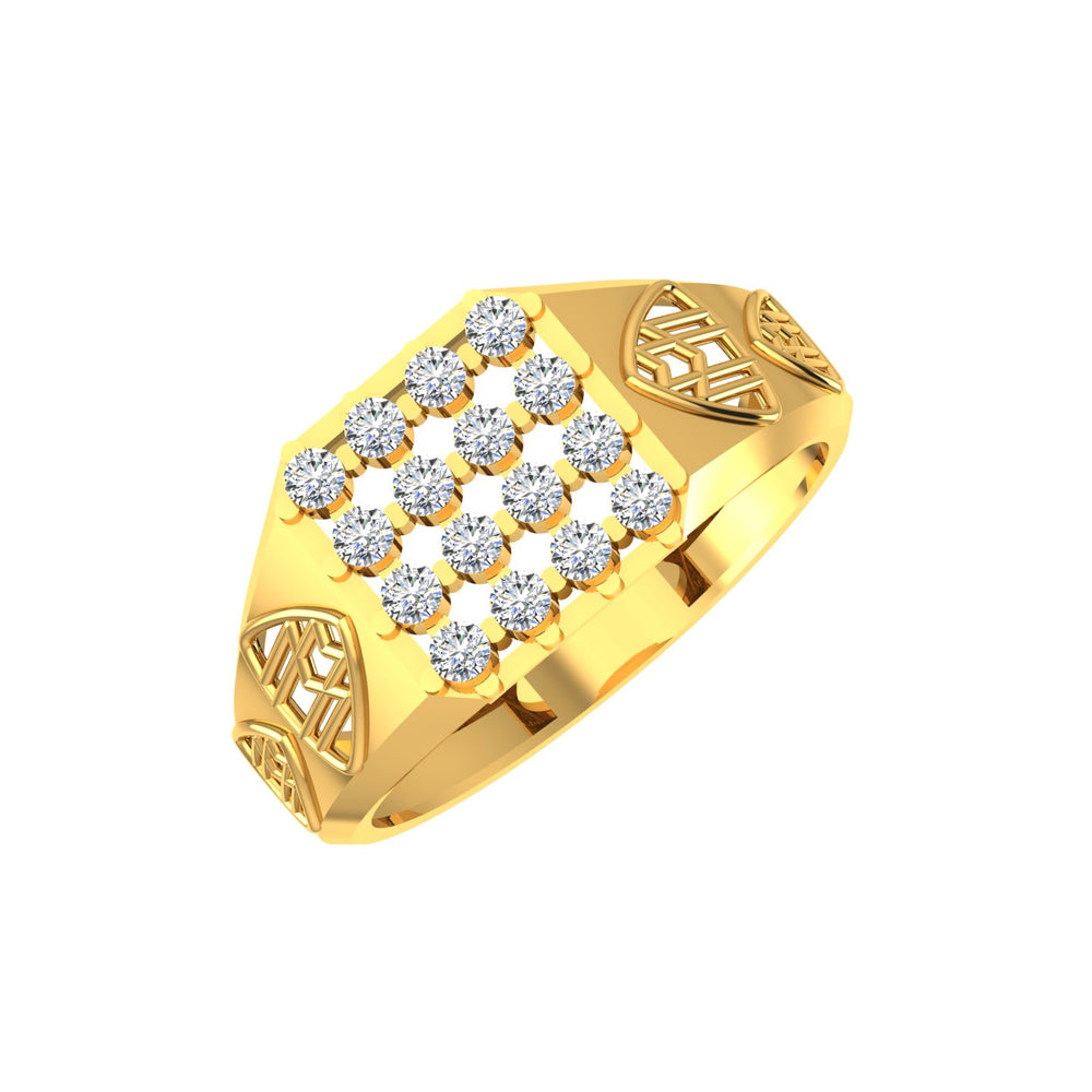 Royal Fortress Diamond Ring