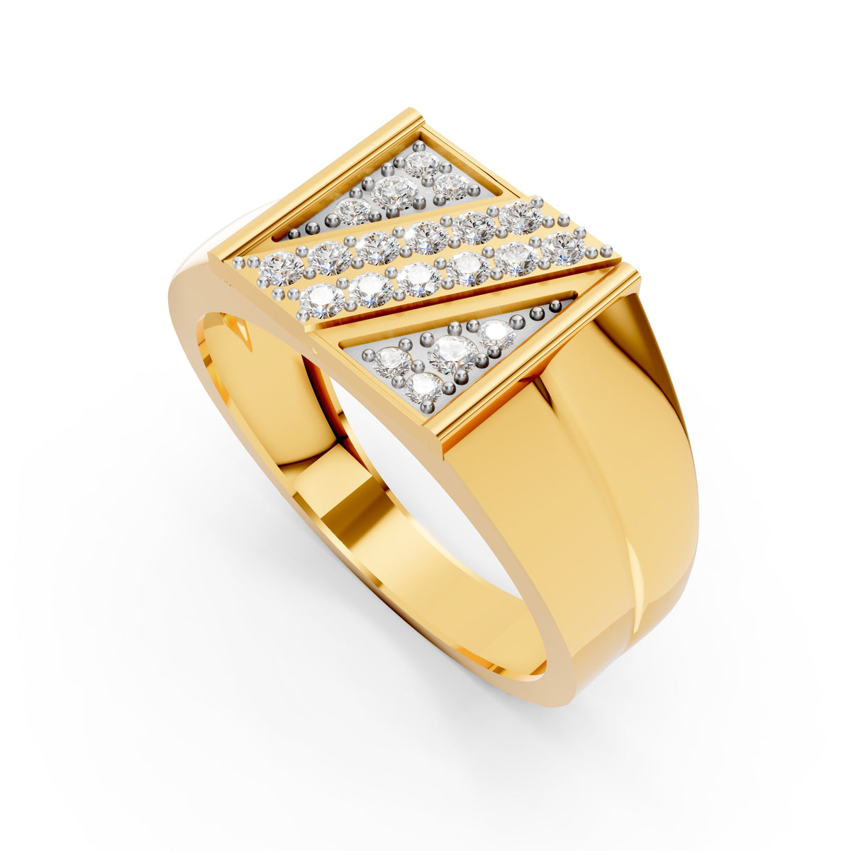 Royal Zenith Diamond Gents Ring