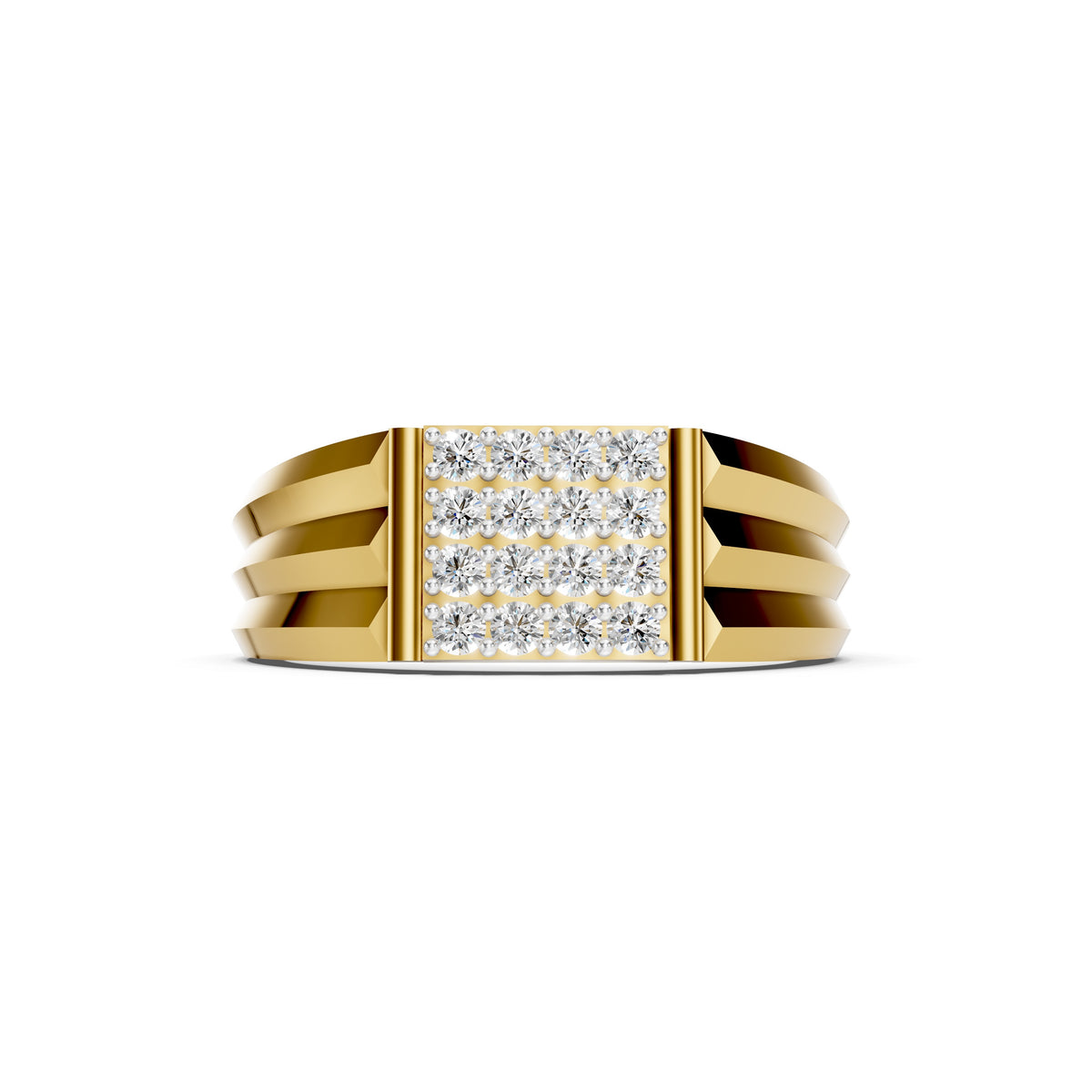 Royal Apex Diamond Gents Ring