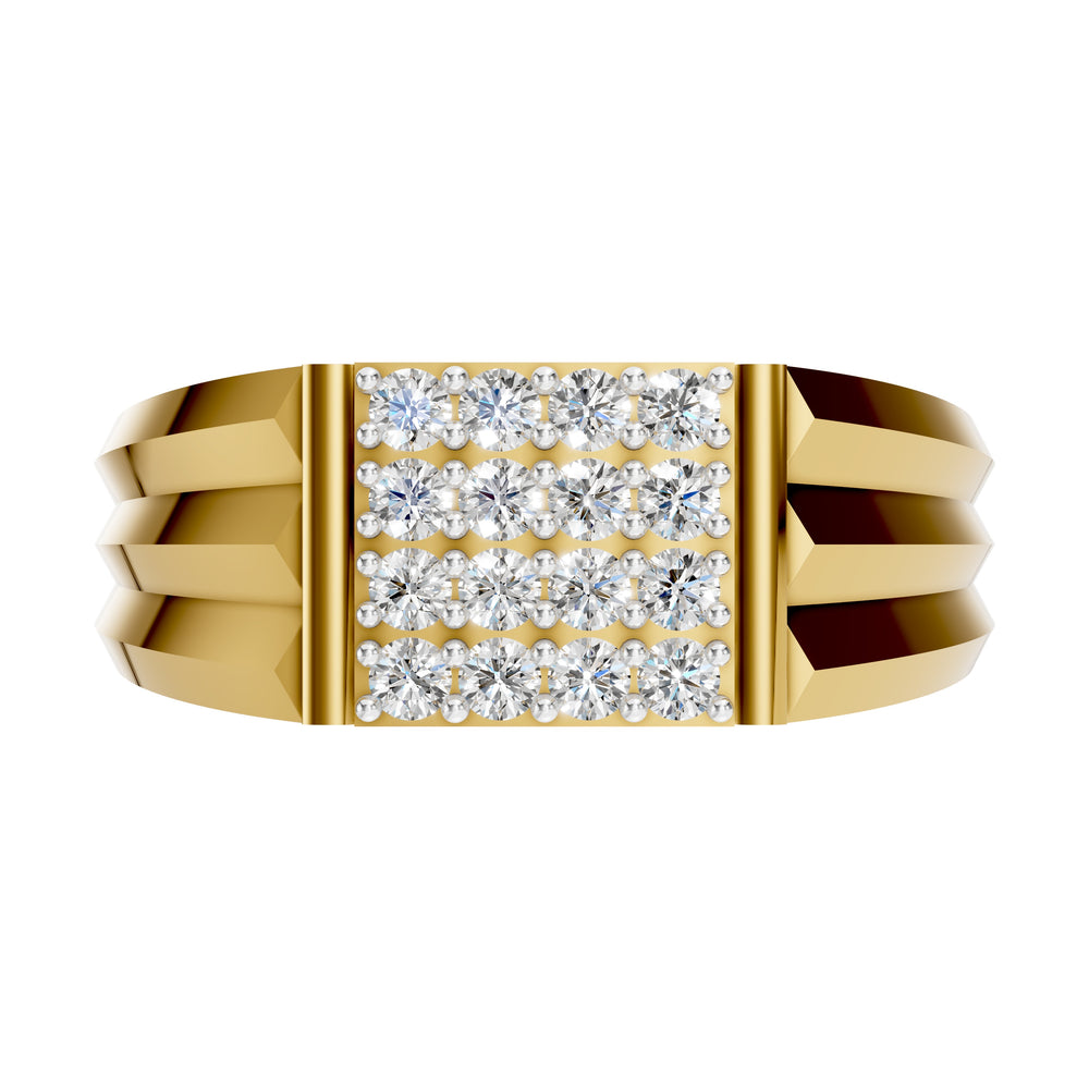 Royal Apex Diamond Gents Ring