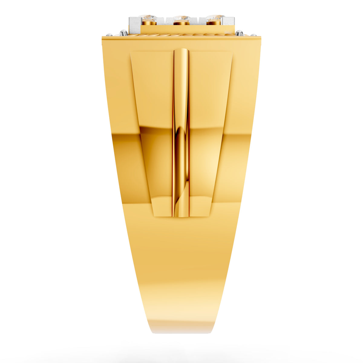 Royal Matrix Diamond Gents Ring