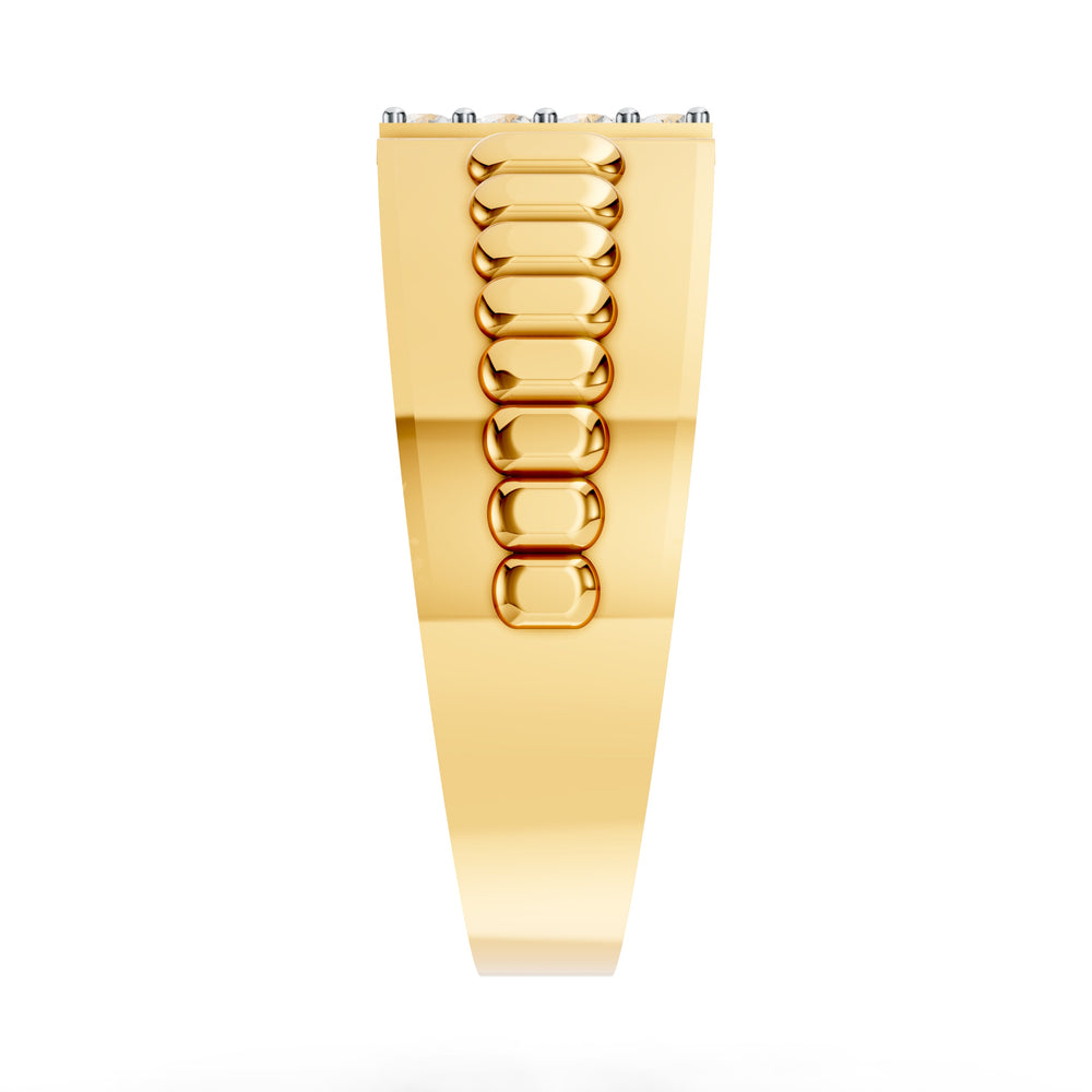 Royal Link Diamond Gents Ring