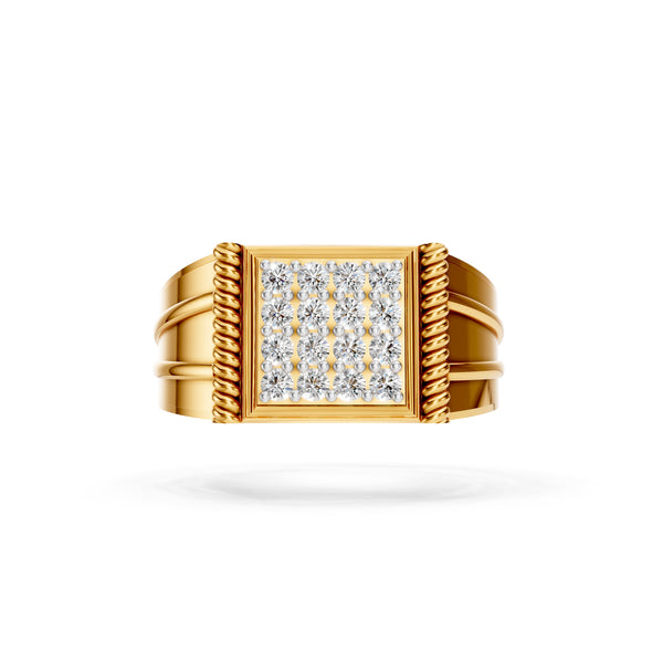 Royal Twist Diamond Ring Showcase hover image