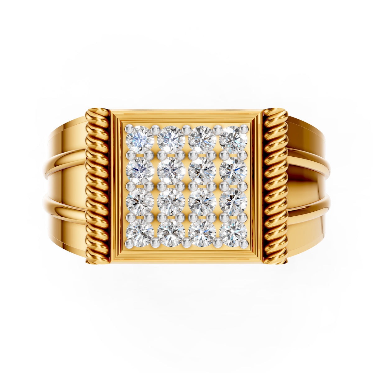 Royal Twist Diamond Ring Showcase