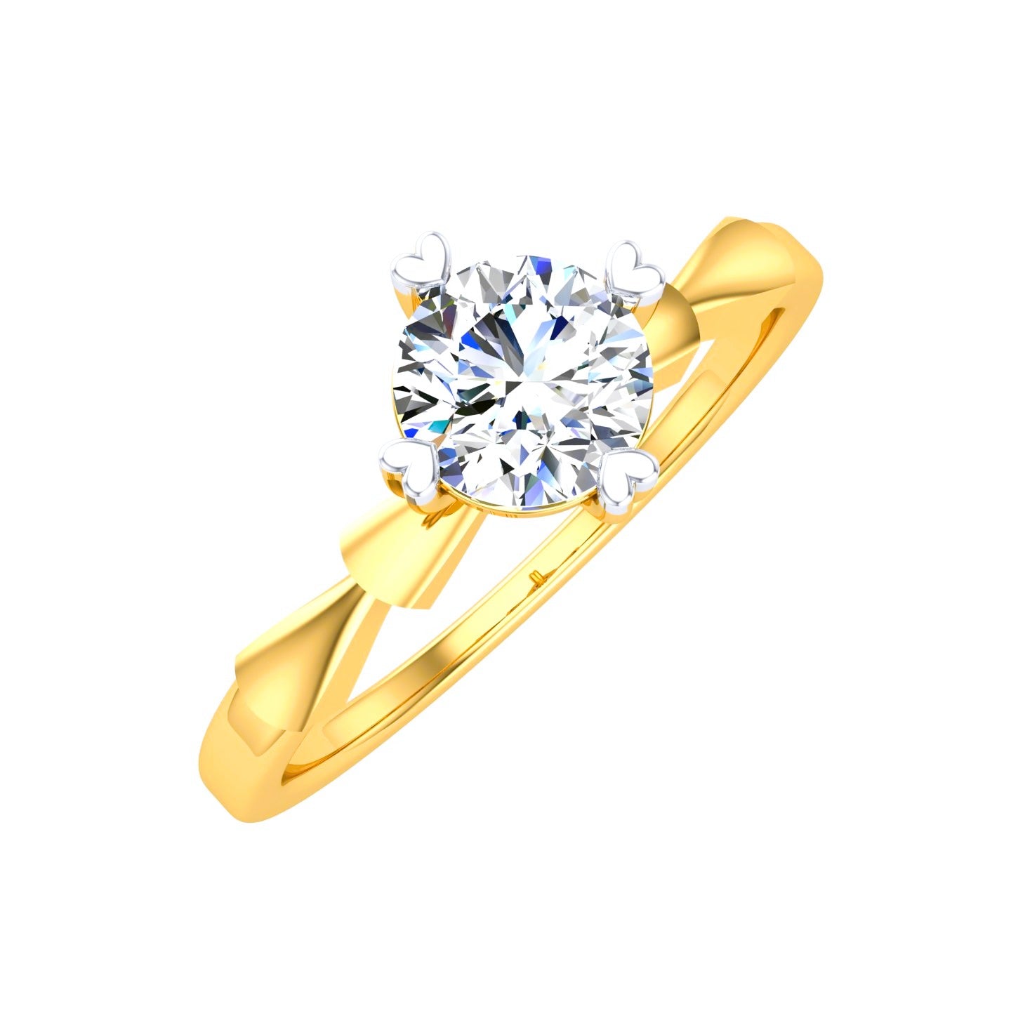 Sweetheart Solitaire Ring
