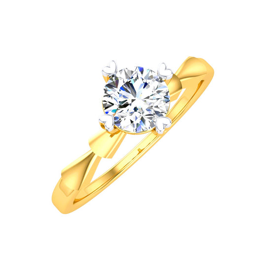Sweetheart Solitaire Ring