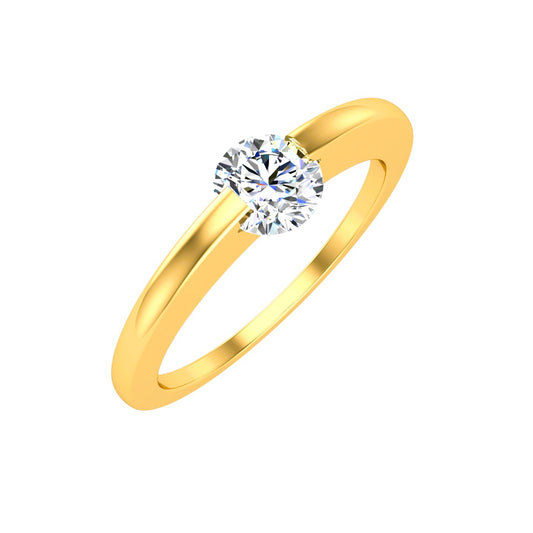 Pure Essence Solitaire Ring