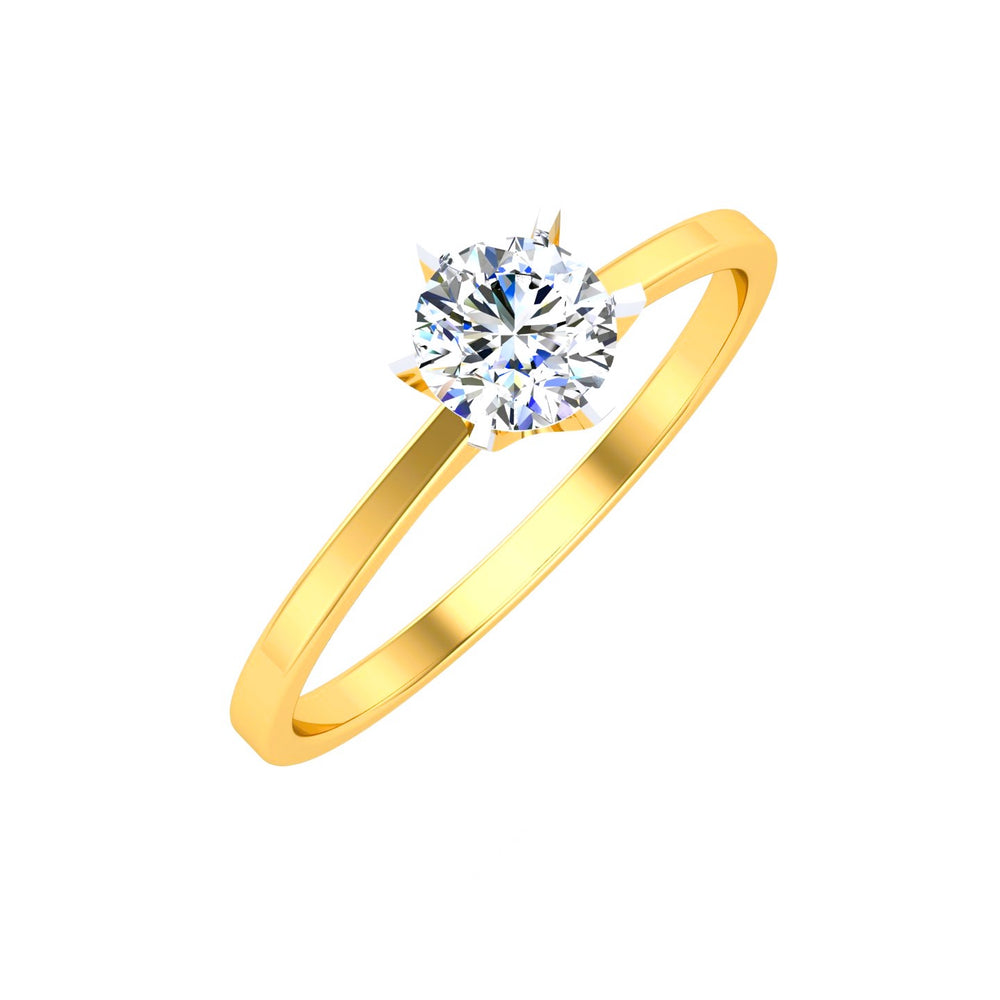 Starlight Solitaire Ring