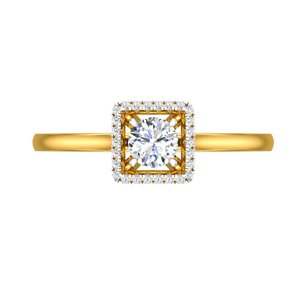 Royal Diamond Frame Ring