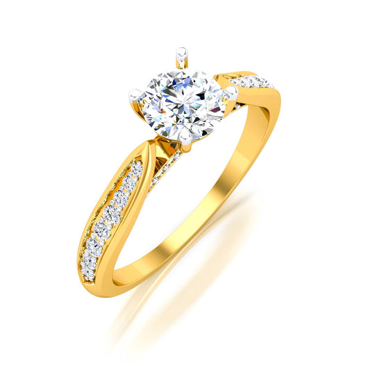 Royal Radiance Solitaire Ring