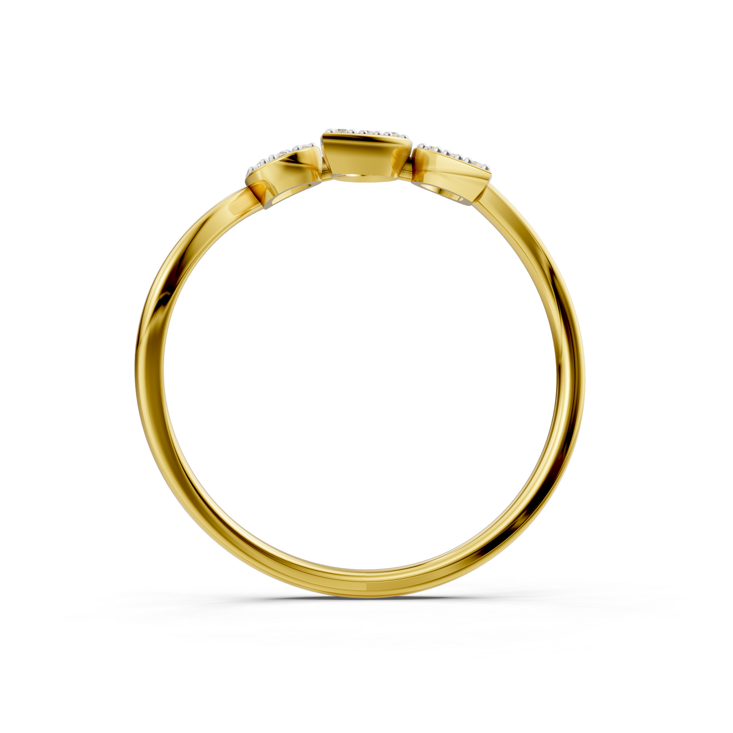 Trinity Petal Grace Ring