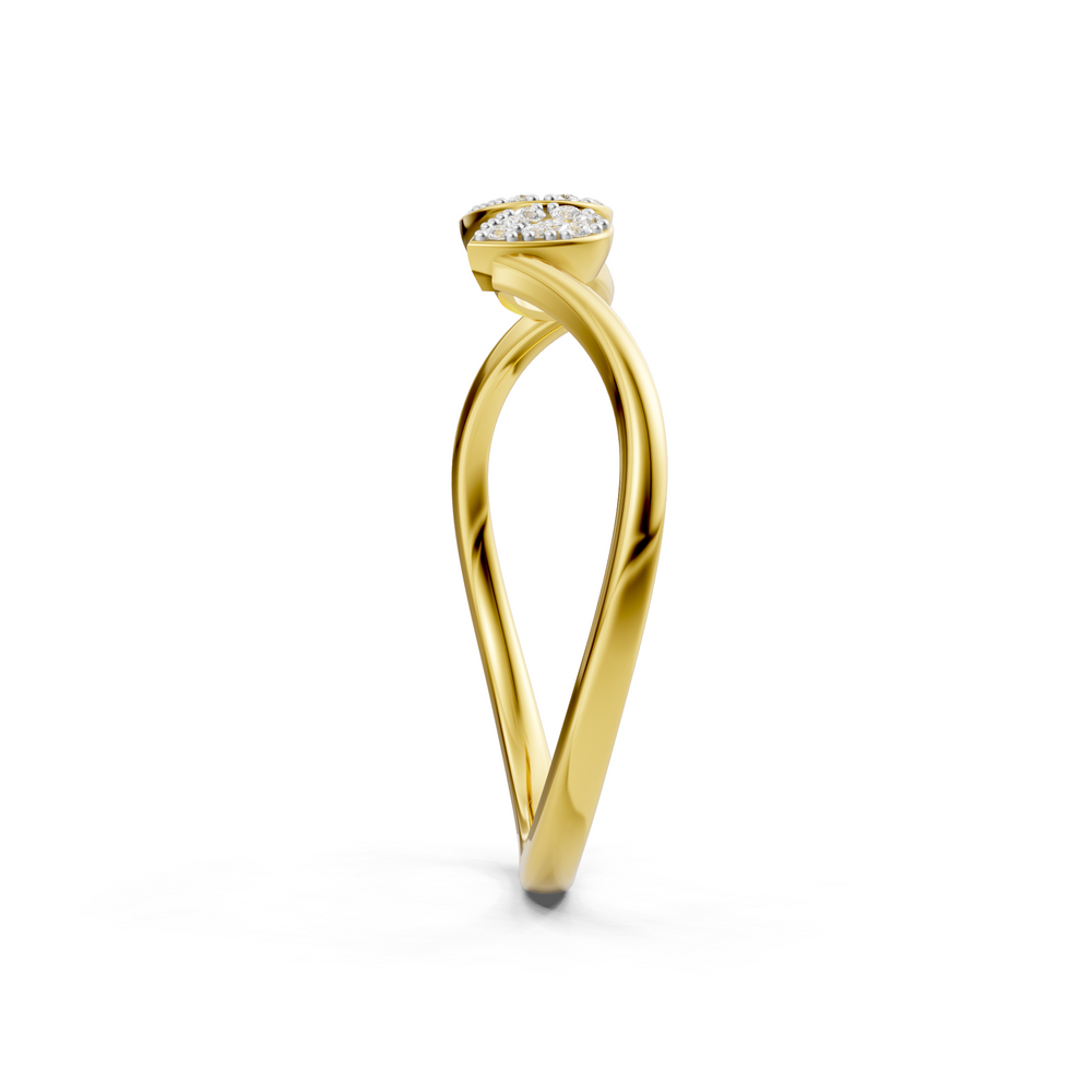 Trinity Petal Grace Ring