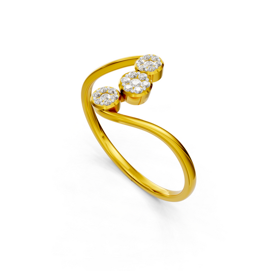 Trio Blossom Ring