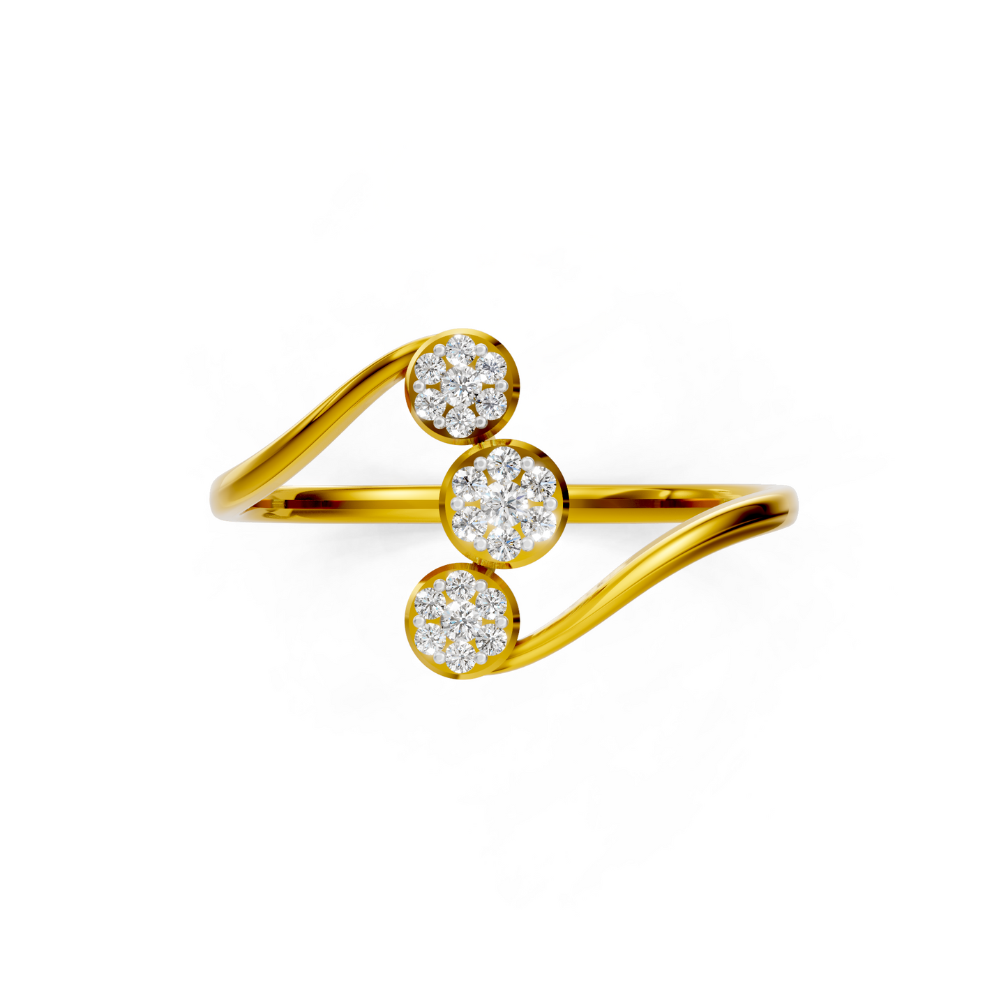 Trio Blossom Ring